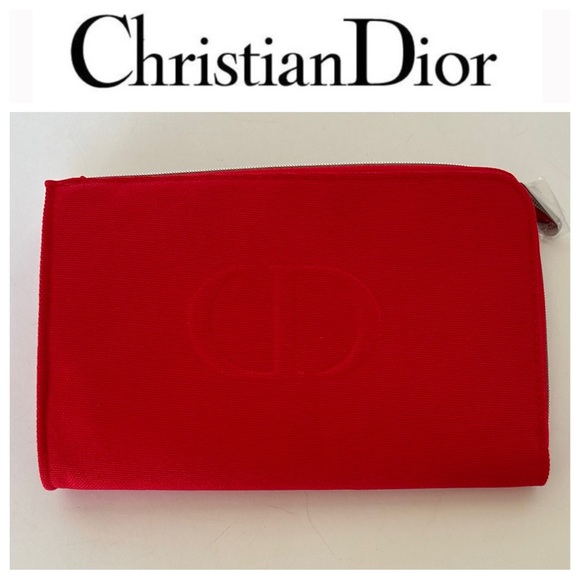 CHRISTIAN DIOR MAKEUP COSMETIC CLUTCH BAG NWOT - Picture 1 of 9